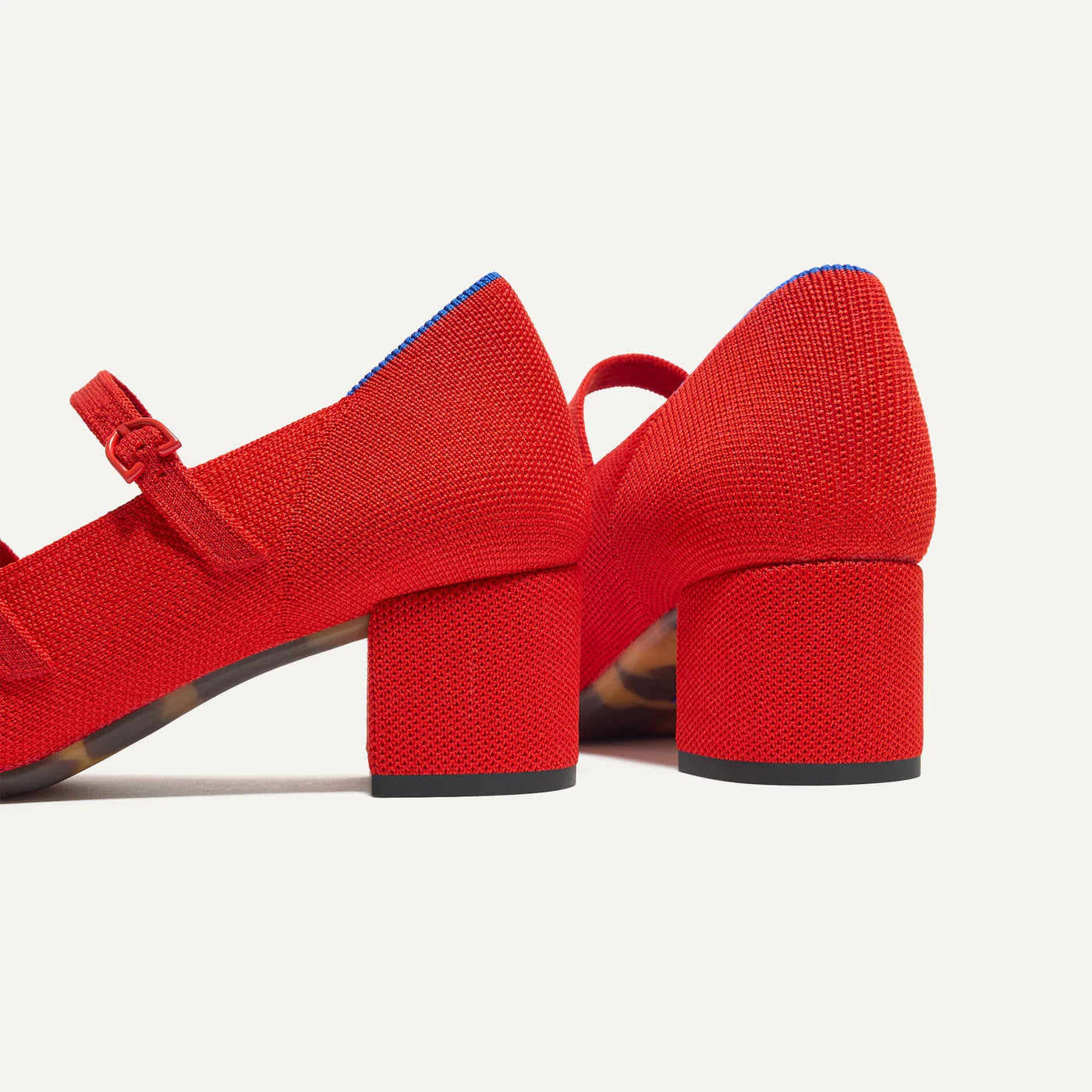 FLATREVE  The Double Buckle Heel