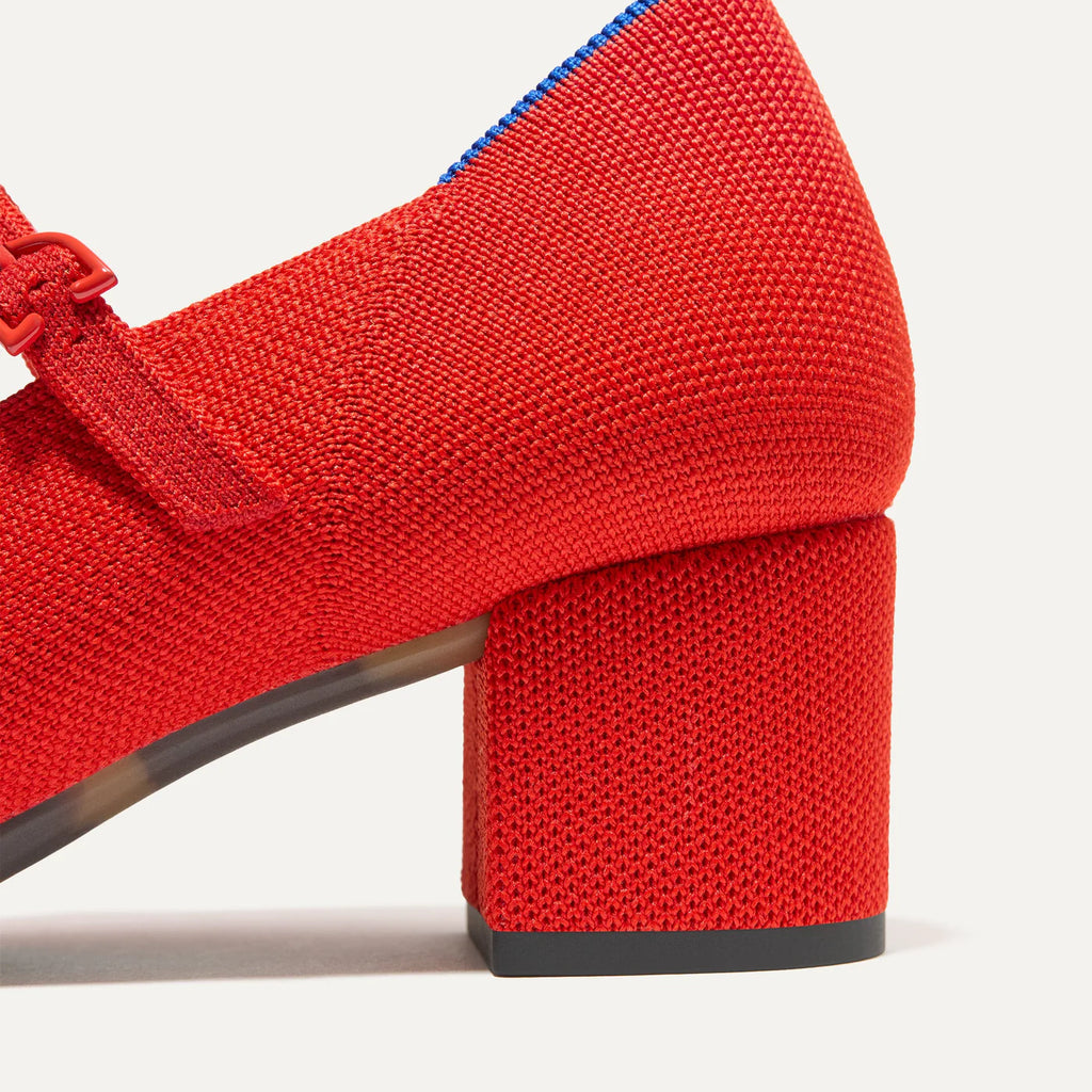 FLATREVE  The Double Buckle Heel