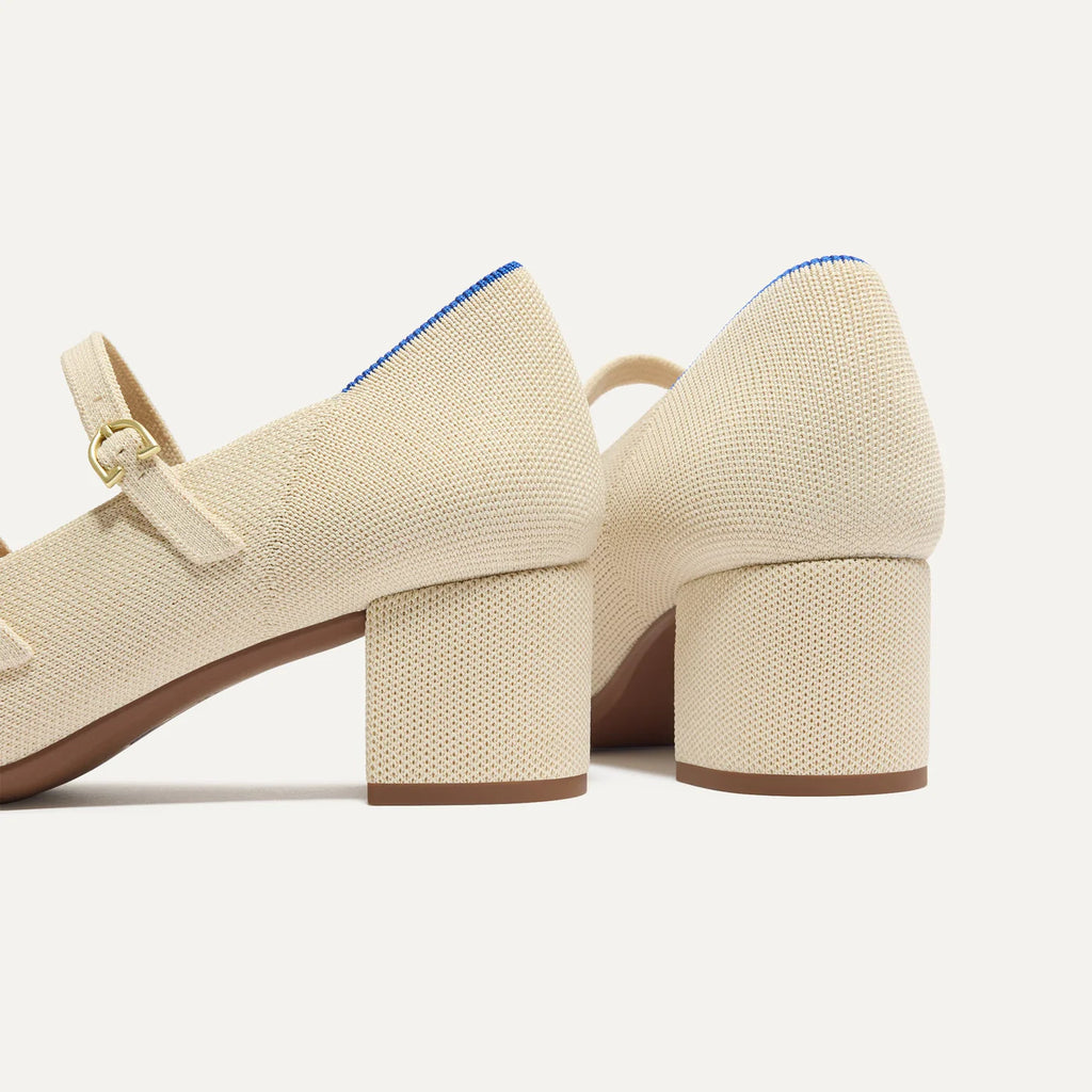 FLATREVE  The Double Buckle Heel
