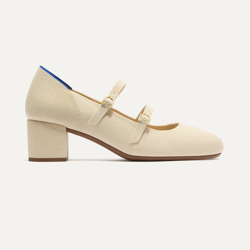 FLATREVE  The Double Buckle Heel