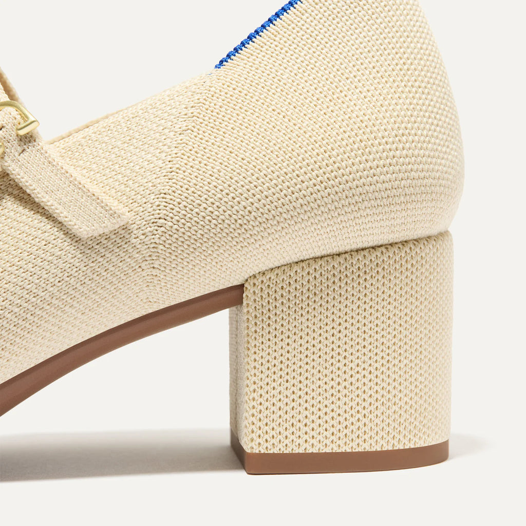FLATREVE  The Double Buckle Heel