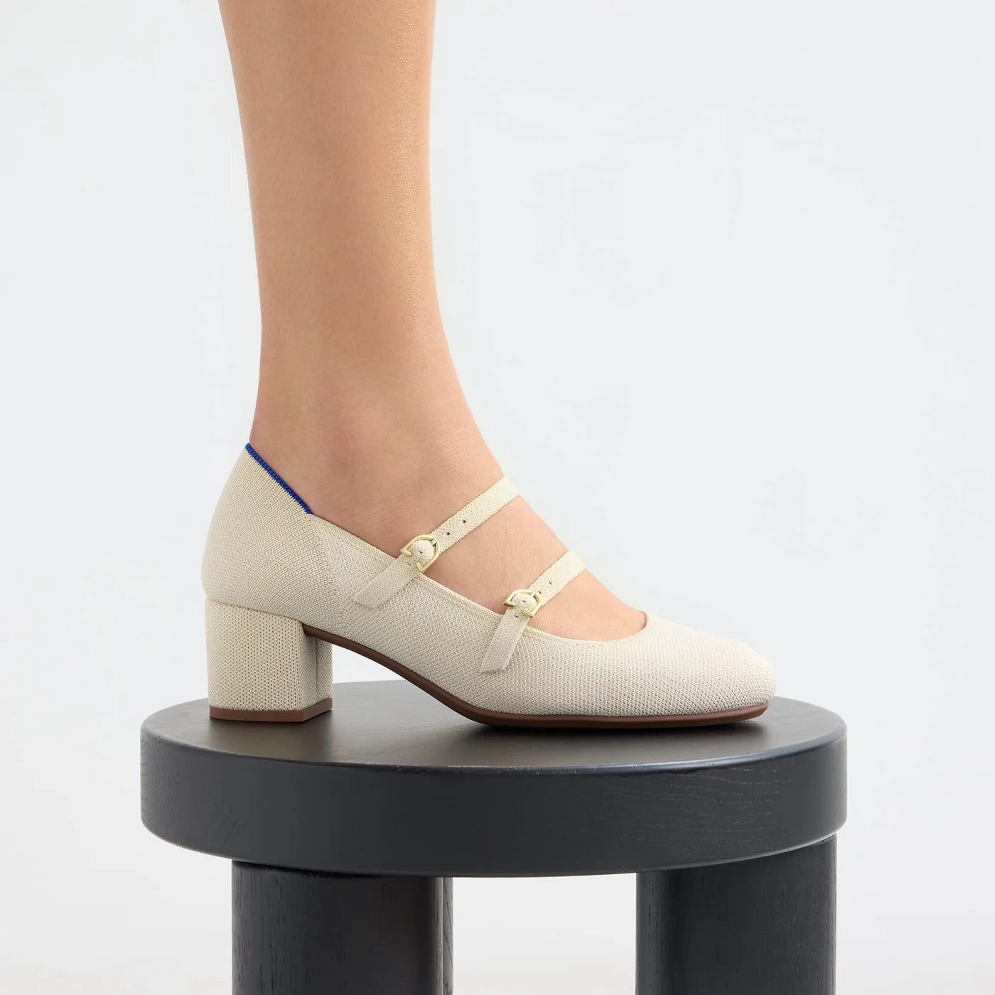 FLATREVE  The Double Buckle Heel