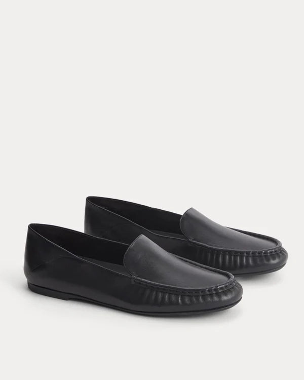 FLATREVE  Leather Day Driver Loafer