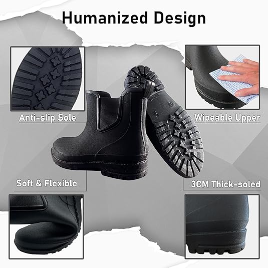 FLATREVE  rubber rain boots