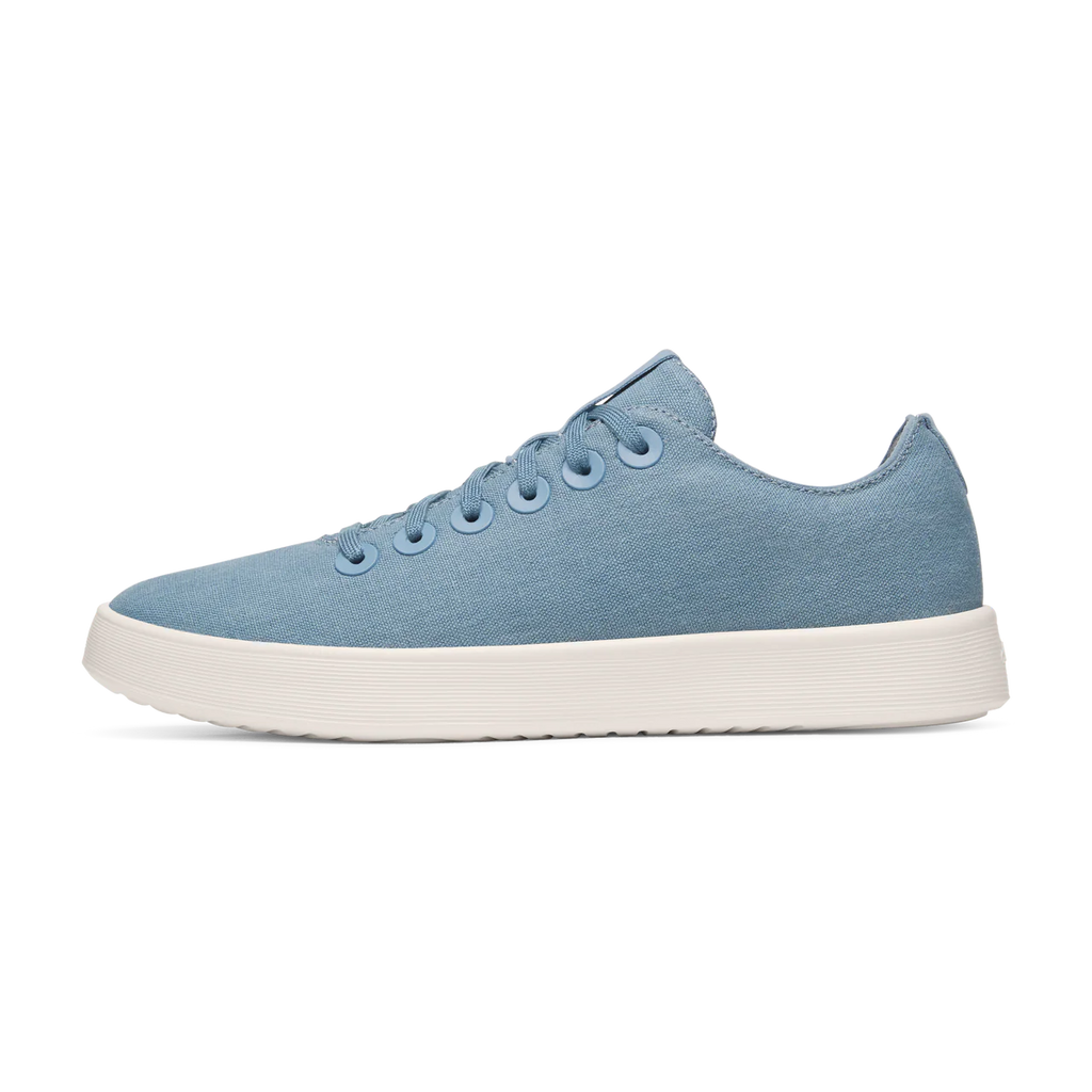 FLATREVE Men's canvas cruising shoes, sky blue