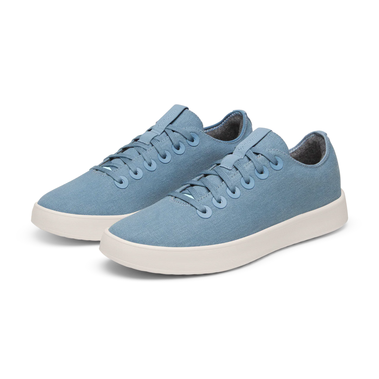 FLATREVE Men's canvas cruising shoes, sky blue
